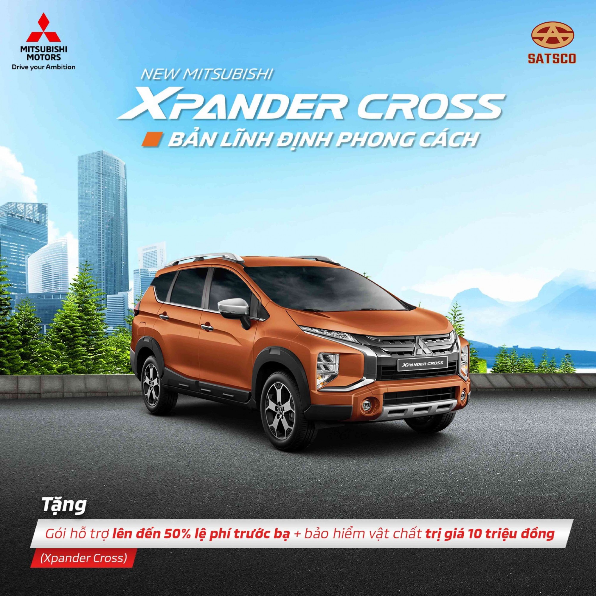 KHUYẾN MÃI MITSUBISHI XPANDER CROSS THÁNG 10 / 2021