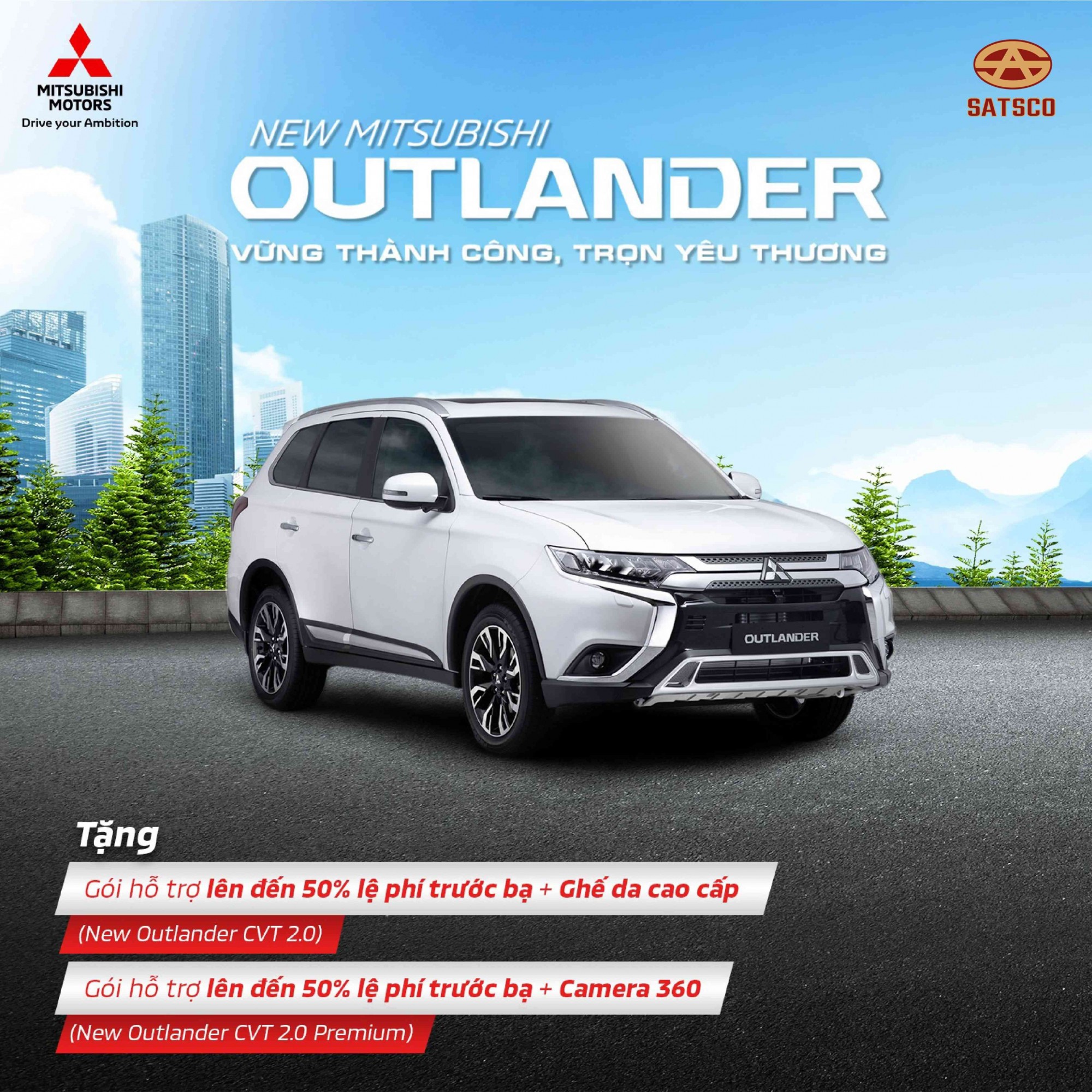 KHUYẾN MÃI MITSUBISHI OUTLANDER THÁNG 10 / 2021