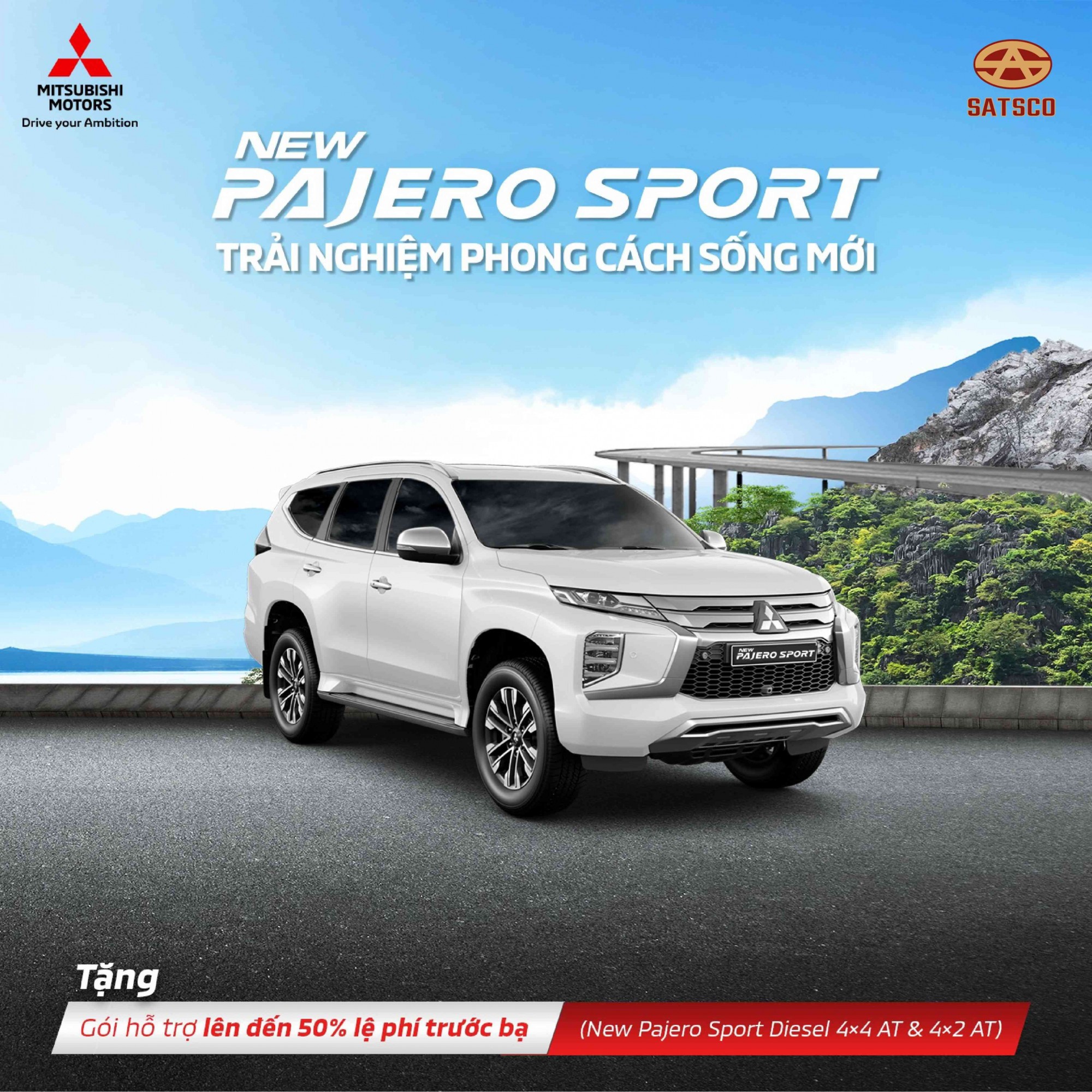 KHUYẾN MÃI MITSUBISHI PAJERO SPORT THÁNG 10 / 2021