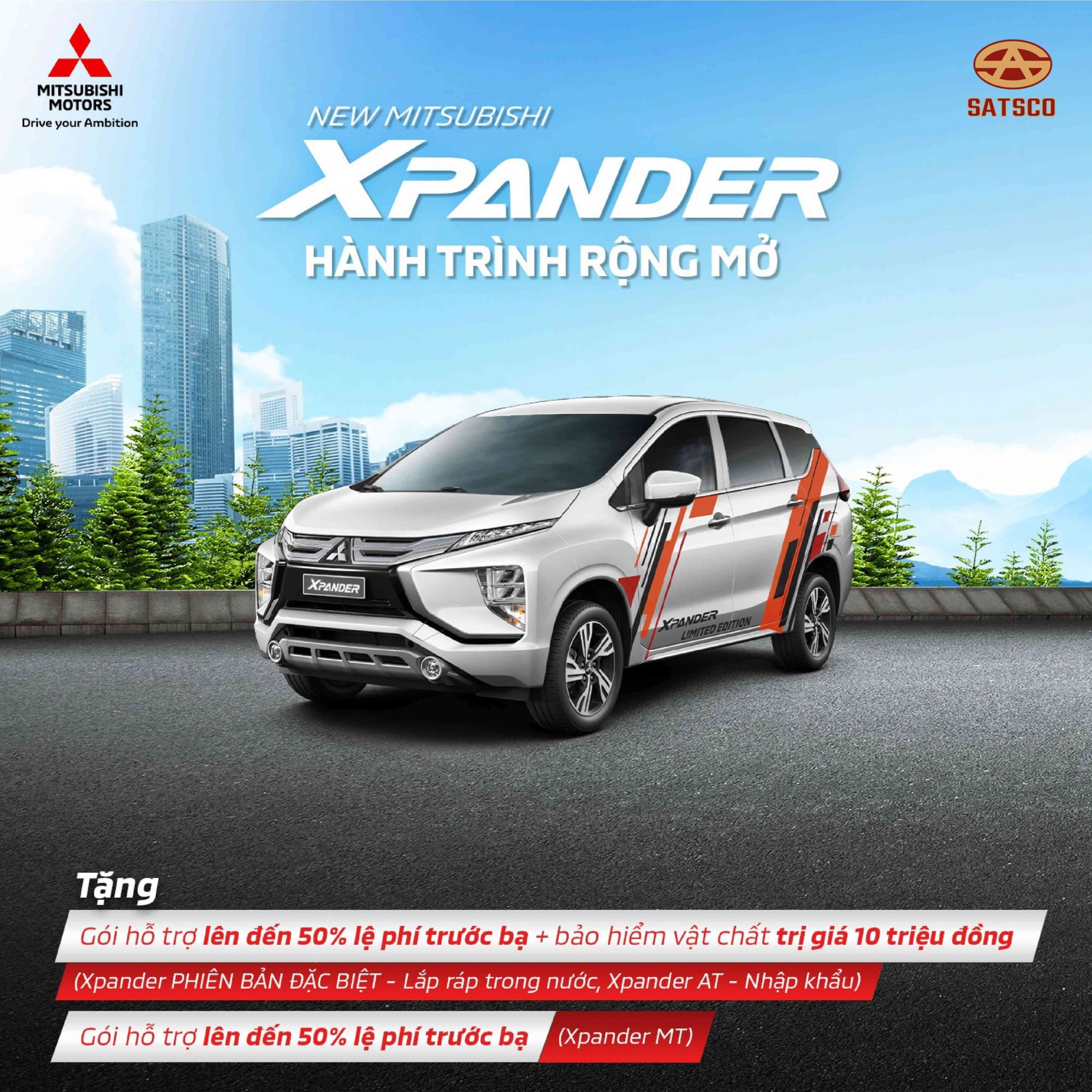 KHUYẾN MÃI MITSUBISHI XPANDER THÁNG 10 / 2021