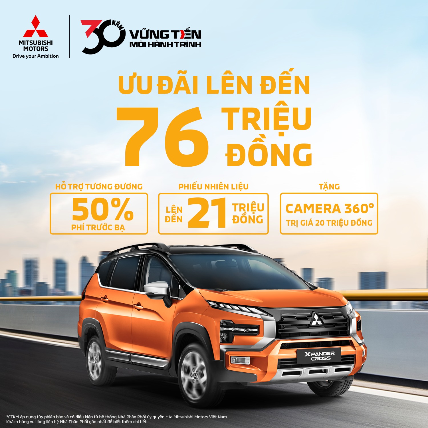 Mitsubishi Xpander giảm giá lớn xả kho cuối năm 2024: Giá tốt chưa từng có