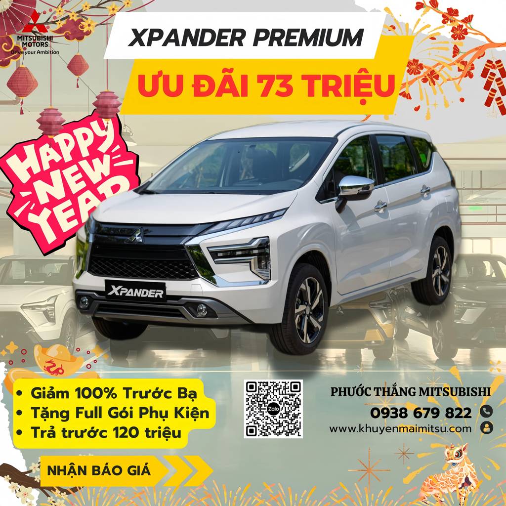 giá xe xpander premium tháng 01/2025