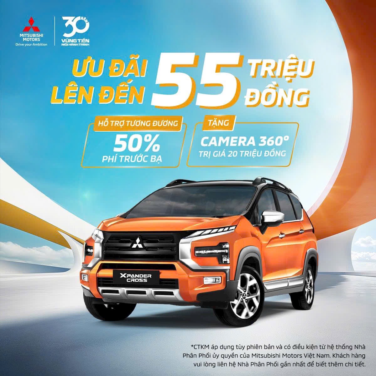 GIÁ LĂN BÁNH MITSUBISHI XPANDER THÁNG 8/2024: Chào tháng ngâu giá sập sàn